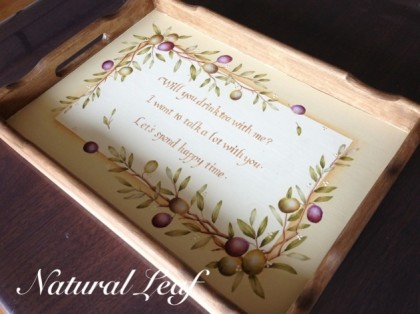 オリーブのトレイ