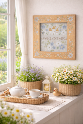 ウエルカムのフレーム Design出口むつみ先生