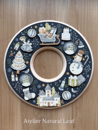 クリスマスのハッピーリース Design出口むつみ先生