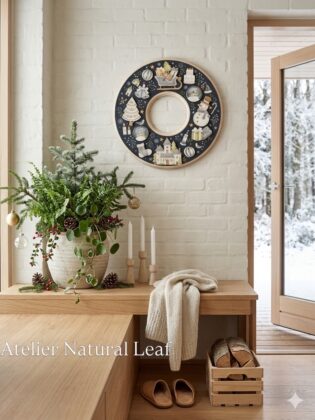 クリスマスのハッピーリース Design出口むつみ先生